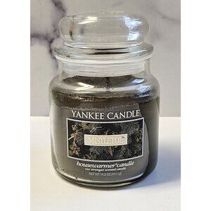 ORIGINAL LARGE RETIRED 14.5 OZ YANKEE CANDLE Mistletoe Christmas Candle SEE PICS